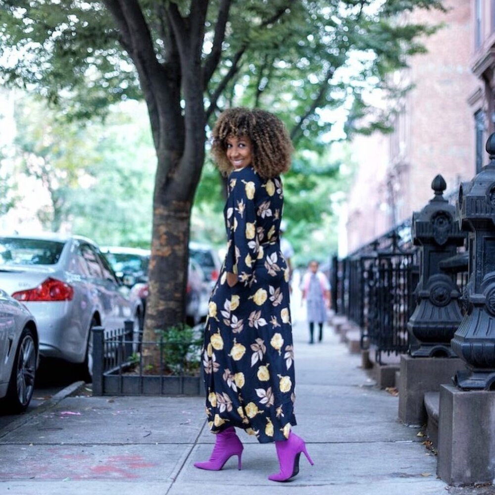 NA-KD Floral Coat Dress